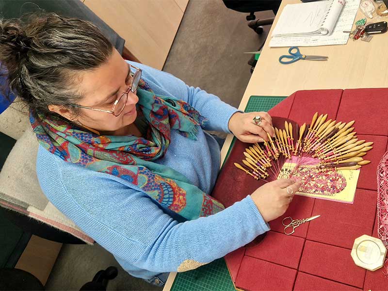 Ateliers, conférences, animations au musée des Manufactures de Dentelles de Retournac en Haute-Loire, Auvergne