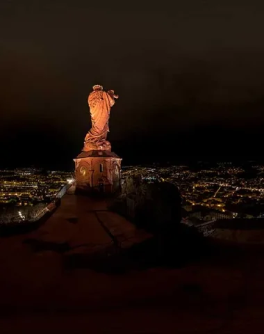 360° - Statue Notre Dame de France