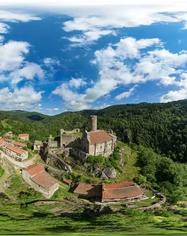 La Haute-Loire en 360 - Château de Chalençon