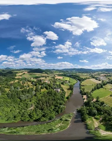 La Haute-Loire en 360 - Ile de Ceyrac