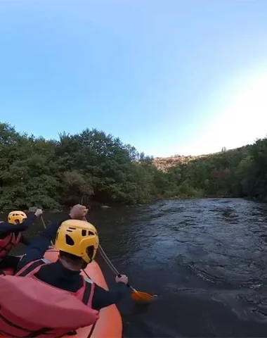 Vidéo 360° - Rafting dans les Gorges de l'Allier en Haute-Loire